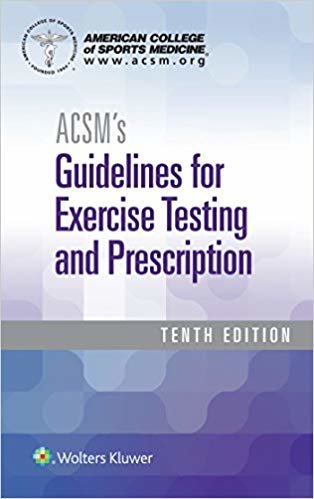 تحميل إرشادات acsm من لهاتف اختبار ممارسة التمارين و وصفة طبية