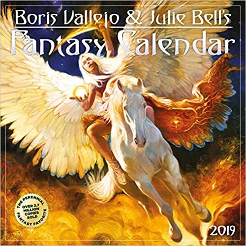 ダウンロード  Boris Vallejo & Julie Bell's Fantasy 2019 Calendar 本