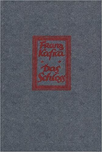 Das Schloss: Faksimilenachdruck der Erstausgabe des Buchdrucks von 1926 indir