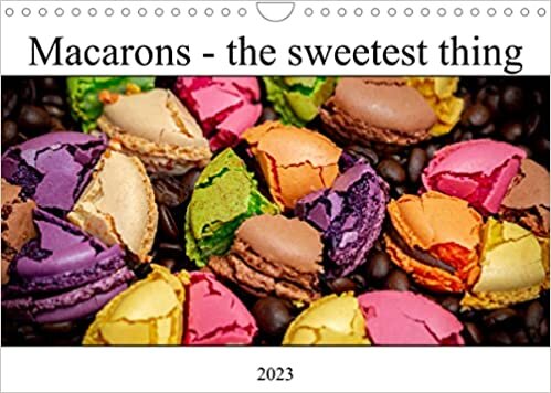 Macarons - the sweetest thing (Wall Calendar 2023 DIN A4 Landscape): Let the sweetest thing follow you all year long! (Monthly calendar, 14 pages )