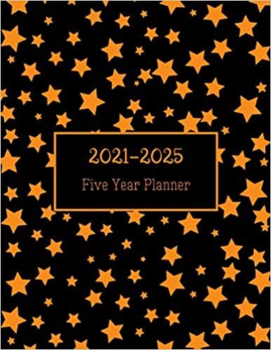 indir 2021-2025 Five Year Planner: 60 Month Calendar Agenda Schedule Organizer | Business or Personal Time Management | 2021-2025 Yearly Overview, Contact Name, and Notes | Monthly Schedule Organizer