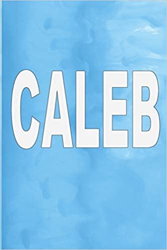تحميل Caleb: 100 Pages 6&quot; X 9&quot; Personalized Name on Journal Notebook