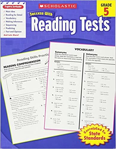 ダウンロード  Scholastic Success With Reading Tests, Grade 5 本