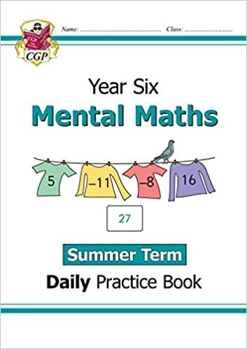 New KS2 Mental Maths Daily Practice Book: Year 6 - Summer Term