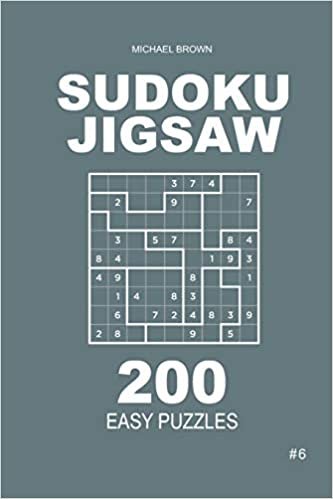 تحميل Sudoku Jigsaw - 200 Easy Puzzles 9x9 (Volume 6)