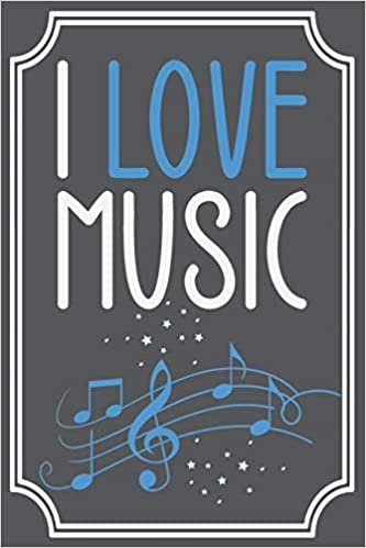 تحميل I Love Music: Lined Notebook / Journal - Ideal gift for the music lover...