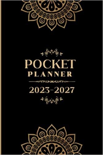 ダウンロード  2023-2027 Monthly Planner - 5 Years: 2023-2027 Purse Calendar Monthly Planner 4x6 Inch | 5 Year Monthly Pocket Planner/Calendar, Jan 2023 - Dec 2037 | Mandala Theme 本