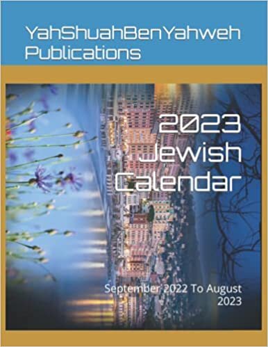 ダウンロード  2023 Jewish Calendar: September 2022 To August 2023 本