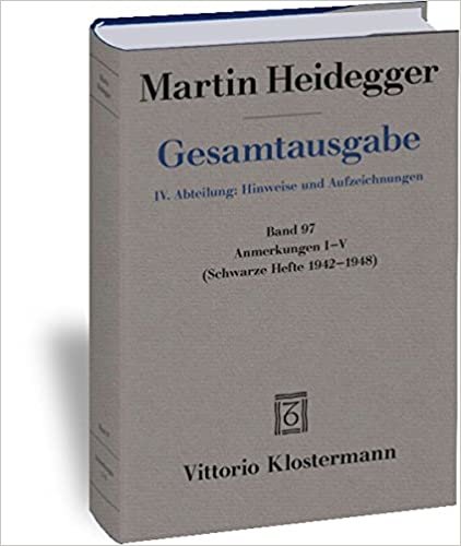 Martin Heidegger, Anmerkungen I-V (Schwarze Hefte 1942-1948): 1-5 (Martin Heidegger Gesamtausgabe) indir