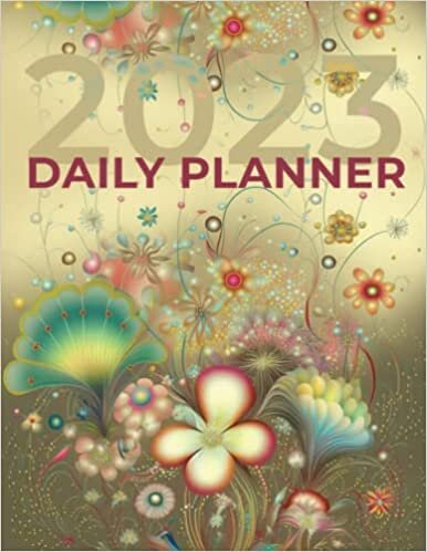ダウンロード  2023 Daily Planner: Productivity and Time Management Planner with Monthly Calendar 本