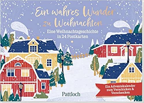 ダウンロード  Ein wahres Wunder zu Weihnachten: Eine Weihnachtsgeschichte in 24 Postkarten fuer Erwachsene 本