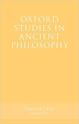 Oxford Studies in Ancient Philosophy: 58