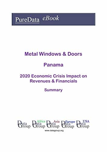 ダウンロード  Metal Windows & Doors Panama Summary: 2020 Economic Crisis Impact on Revenues & Financials (English Edition) 本