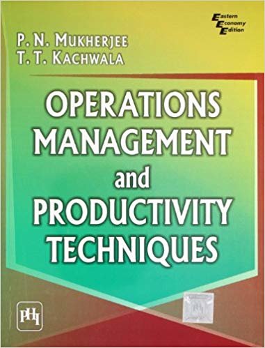 indir Operations Management and Productivity Techniques