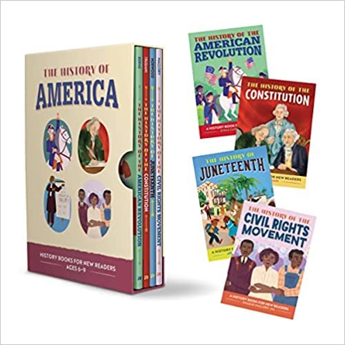 The History of Series for Kids 4 Book Box Set: History Books for New Readers Ages 6–9 (The History Of: A Biography Series for New Readers)