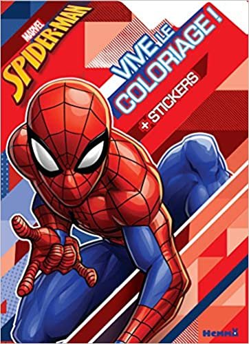 indir Marvel Spider-Man Vive le coloriage ! (Fond formes géométriques)