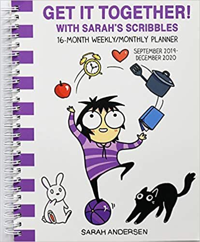 ダウンロード  Sarah's Scribbles 16-Month 2019-2020 Monthly/Weekly Planner Calendar 本