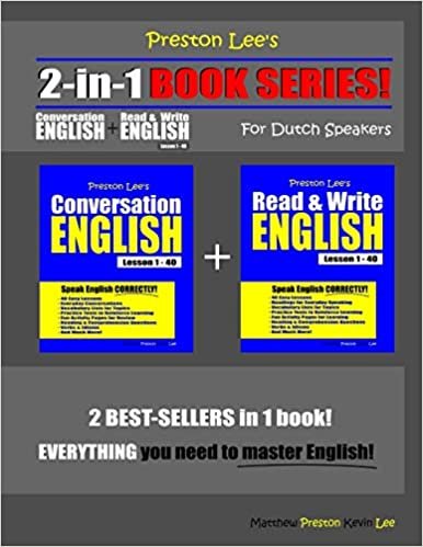 تحميل Preston Lee&#39;s 2-in-1 Book Series! Conversation English &amp; Read &amp; Write English Lesson 1 - 40 For Dutch Speakers