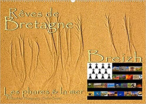 ダウンロード  Rêves de Bretagne - Breizh (Calendrier mural 2022 DIN A2 horizontal): Les côtes bretons dans le Finistère (Calendrier mensuel, 14 Pages ) 本