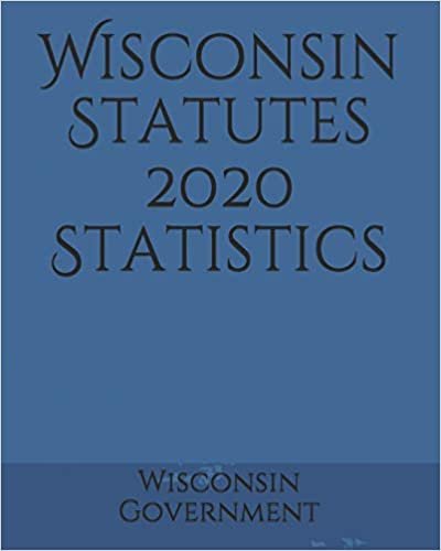 اقرأ Wisconsin Statutes 2020 Statistics الكتاب الاليكتروني 