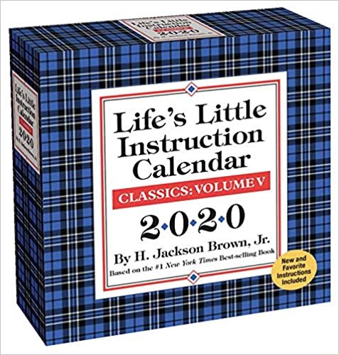Life's Little Instruction 2020 Day-to-Day Calendar