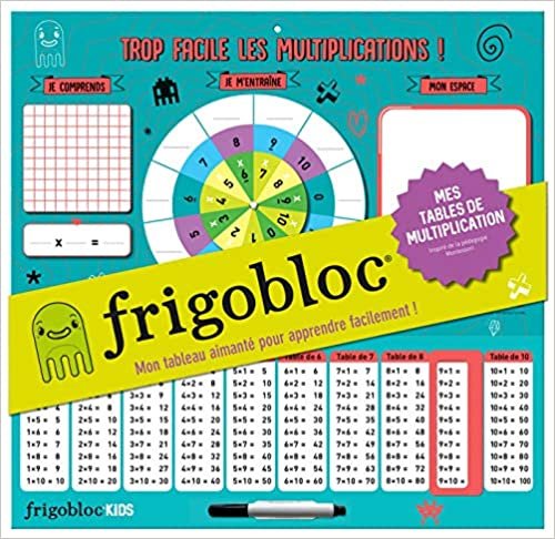 Frigobloc : Mes tables de multiplication (P.BAC FRIGOGAMM) indir