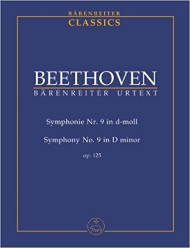 ベートーヴェン: 交響曲 第9番 ニ短調 Op.125 「合唱付き」/ベーレンライター社/デル・マール編/中型スコア