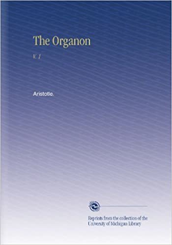 indir The Organon: V. 1