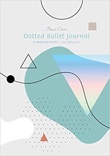 تحميل Dotted Bullet Journal - Abstract: Medium A5 - 5.83X8.27