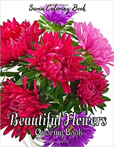 indir Beautiful Flowers Coloring Book: An Adult Coloring Book for adults and seniors for Stress Relief and Relaxation