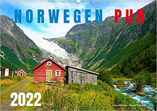 ダウンロード  Norwegen PUR (Wandkalender 2022 DIN A2 quer): Unverfaelschte Landschaften und Orte in Norwegen (Monatskalender, 14 Seiten ) 本