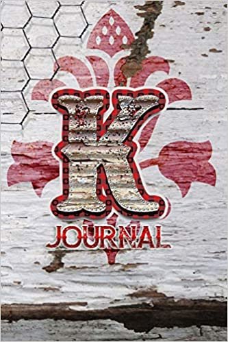 indir K Journal: K Initial Monogram Lined Notebook
