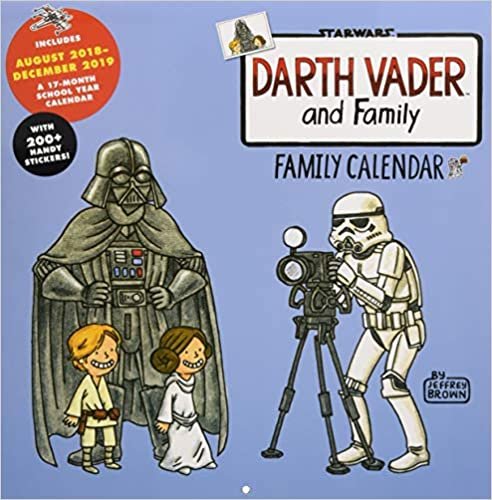 ダウンロード  Darth Vader and Family 2019 Family Wall Calendar 本