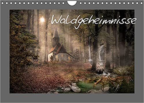 Waldgeheimnisse (Wandkalender 2022 DIN A4 quer): Digitalkunst, die verzaubert! (Monatskalender, 14 Seiten )