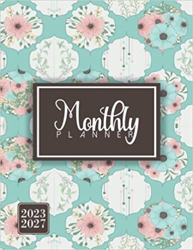 2023-2027 Five Year Monthly Planner: Large 5 Year Monthly Planner With Holidays 60 Months Calendar From January 2023- December 2027, cute Planner 2023-2027 Daily Weekly and Monthly, Runs Until December 2027