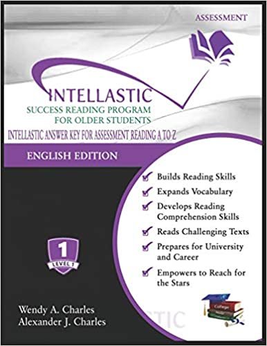 Intellastic Answer Key For Assessment Reading A to Z (Level 1, Band 4) indir