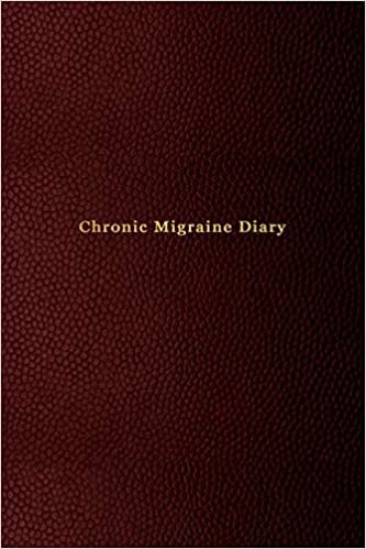 تحميل Chronic Migraine Diary: Logbook for severe headaches Record date, duration, triggers, symptoms, relief measures and medication used Professional red cover design