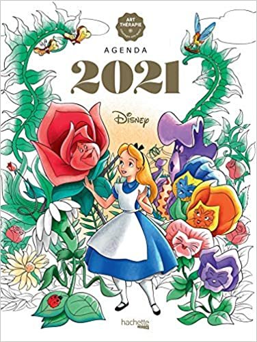 indir Agenda Art-thérapie Disney 2021 (Heroes)