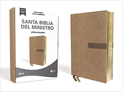 NBLA, Santa Biblia del Ministro, Leathersoft, Beige indir