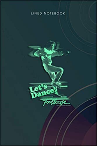 indir Lined Notebook Womens Footloose Let s Dance Neon Title Logo: 6x9 inch, Wedding, Life, Planning, To Do, Monthly, To Do List, 120 Pages