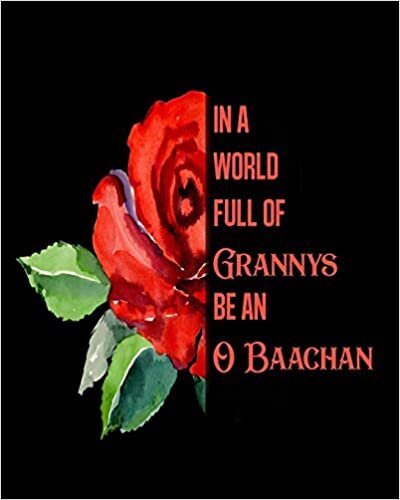In A World Full Of Grannys Be An O Baachan: 2020 Monthly Planner Dated Journal 8" x 10" 110 pages Notebook indir