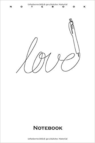 One Line Art Love drawn with Pen Notebook: Dot Grid Journal/Logbook for Fans of one line drawing and art lovers indir