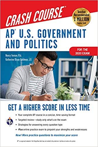 تحميل Ap(r) U.S. Government &amp; Politics Crash Course, for the 2020 Exam, Book + Online: Get a Higher Score in Less Time