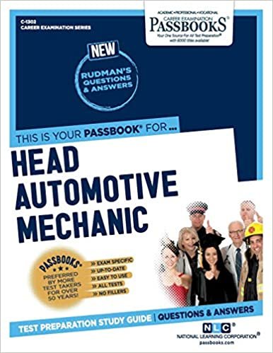 Head Automotive Mechanic (V) (Career Examination) indir