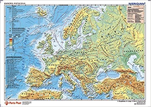Podklad dwustronny z mapa Europy indir