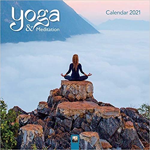 Yoga & Meditation 2021: Original Flame Tree Publishing-Kalender indir