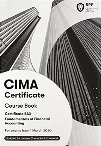 تحميل CIMA BA3 Fundamentals of Financial Accounting: Coursebook