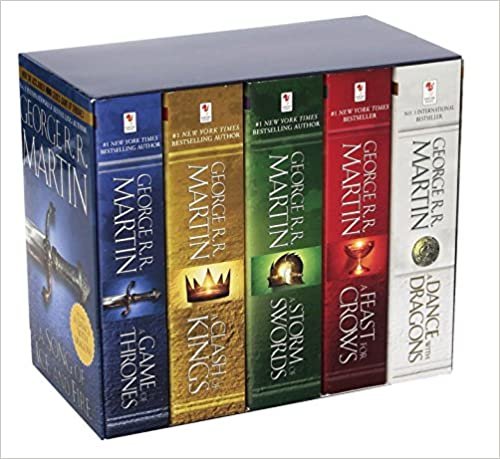 George R R Martin George R. R. Martin's a Game of Thrones 5-Book Boxed Set (Song of Ice and Fire Series): A Game of Thrones, a Clash of Kings, a Storm of Swords, a Feast for Crows, and a Dance with Dragons تكوين تحميل مجانا George R R Martin تكوين