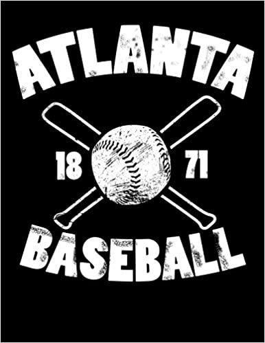 indir Atlanta Baseball: Vintage and Distressed Atlanta Baseball Notebook for Baseball Lovers