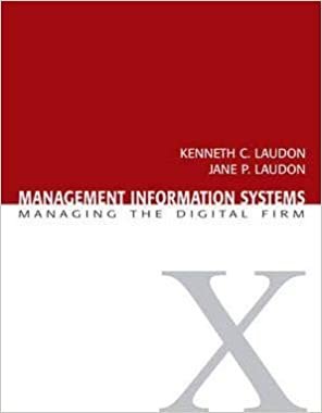 Management Information Systems : Managing the Digital Firm